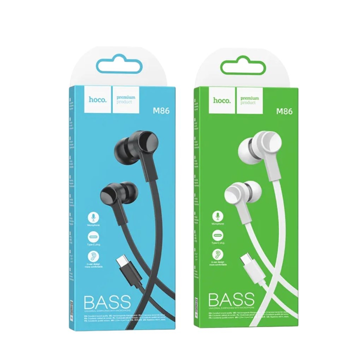 Ακουστικά Handsfree Earphones Hoco M86 In-ear Type-C