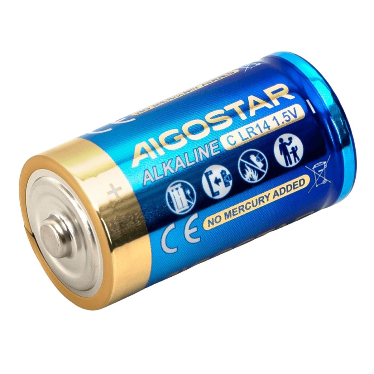 Αλκαλική Μπαταρία LR14 1.5V – 2 Τεμάχια