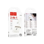 Αναγνώστης Καρτών Type-C για SD/microSD Hoco UA40A – Λευκό