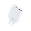 Αντάπτορας Φόρτισης Fast Charging με 2 Θύρες Type-C και 3 USB 120W AR-PD02 Λευκό