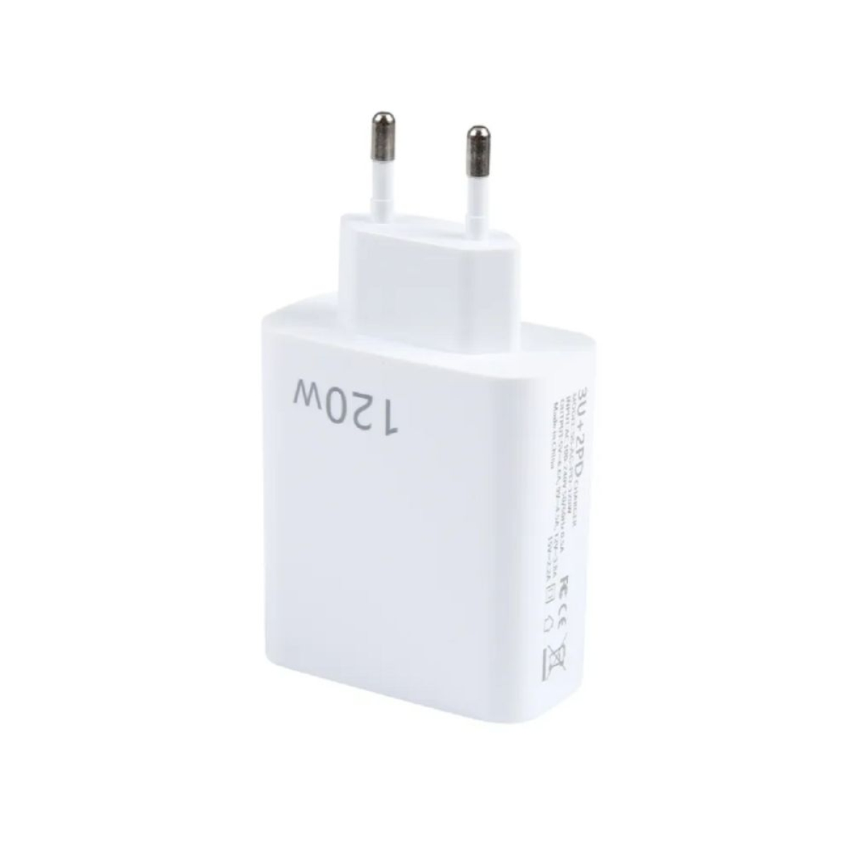 Αντάπτορας Φόρτισης Fast Charging με 2 Θύρες Type-C και 3 USB 120W AR-PD02 Λευκό