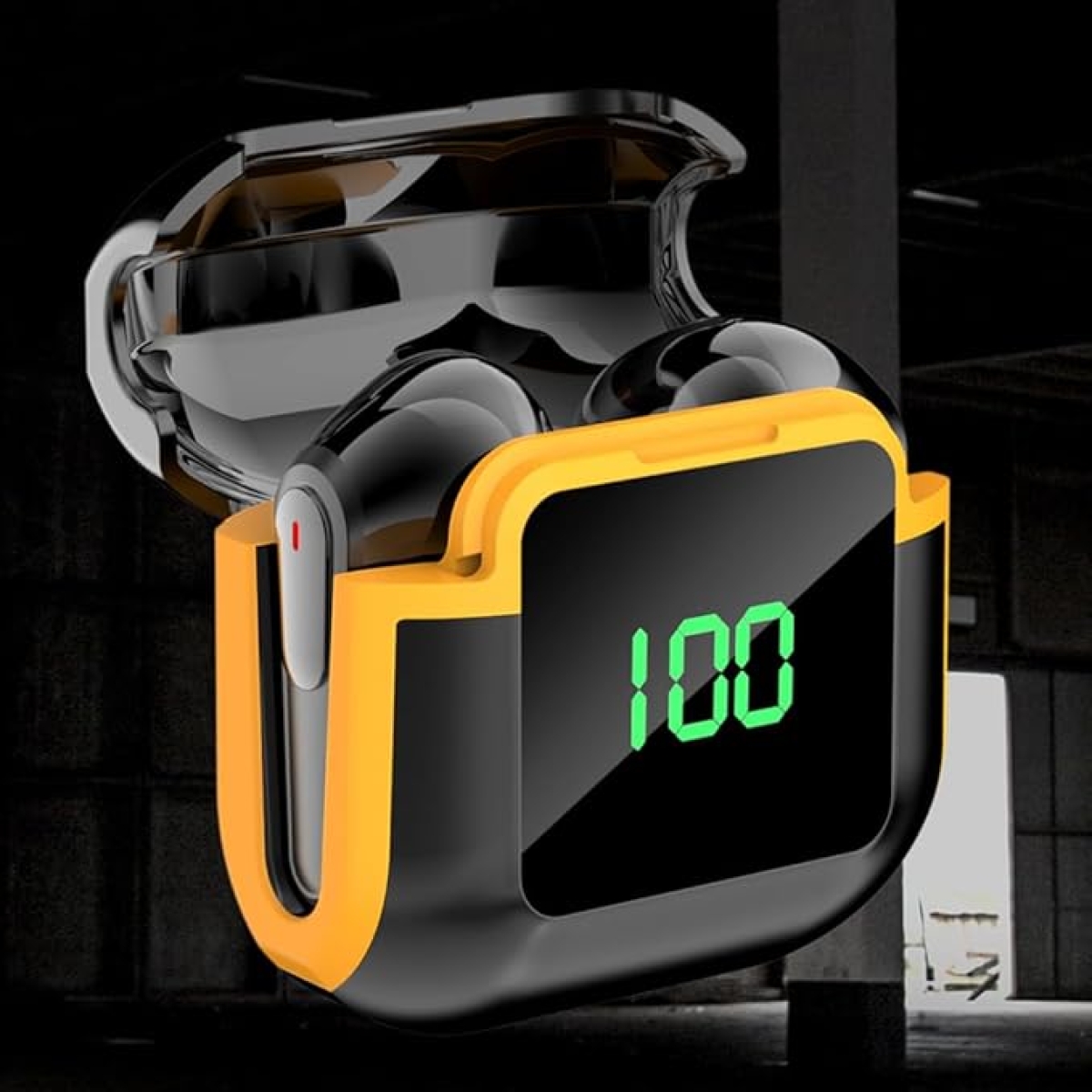 Ασύρματα Ακουστικά Bluetooth Με Οθόνη LED & Θήκη Φόρτισης Arrango AC48868