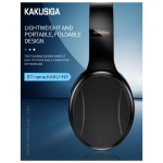 Ασύρματα Over Ear Ακουστικά Μαύρα KSC-1876