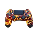 Ασύρματο Χειριστήριο Doubleshock 4 Bluetooth για PS4 - Skull in Flames