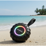 Ασύρματο Ηχείο Bluetooth με RGB Φωτισμό IPX6 Andowl Q-YX26 Μαύρο - Image 2