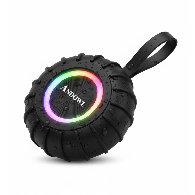 Ασύρματο Ηχείο Bluetooth με RGB Φωτισμό IPX6 Andowl Q-YX26 Μαύρο