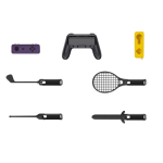 Ασύρματο Motion Controller L05 με Αισθητήρα Κίνησης και 7 Αξεσουάρ για Smart TV, Android & iOS