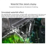 Αθόρυβο Εξωτερικό Κρεμαστό Φίλτρο Ενυδρείου 2 σε 1 με Απόδοση 250lt/h JENECA XP-05