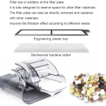 Αθόρυβο Εξωτερικό Κρεμαστό Φίλτρο Ενυδρείου 2 σε 1 με Απόδοση 250lt/h JENECA XP-05