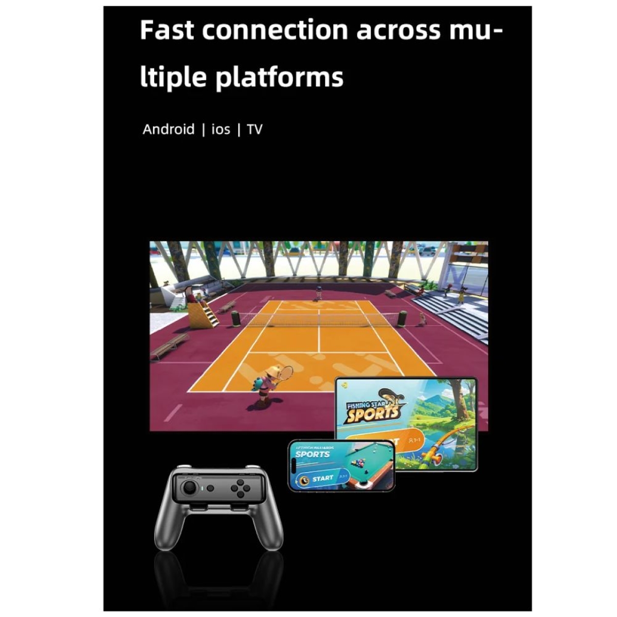 Αξεσουάρ Αθλητικών Παιχνιδιών 7 σε 1 για Nintendo Switch/Switch OLED – L05