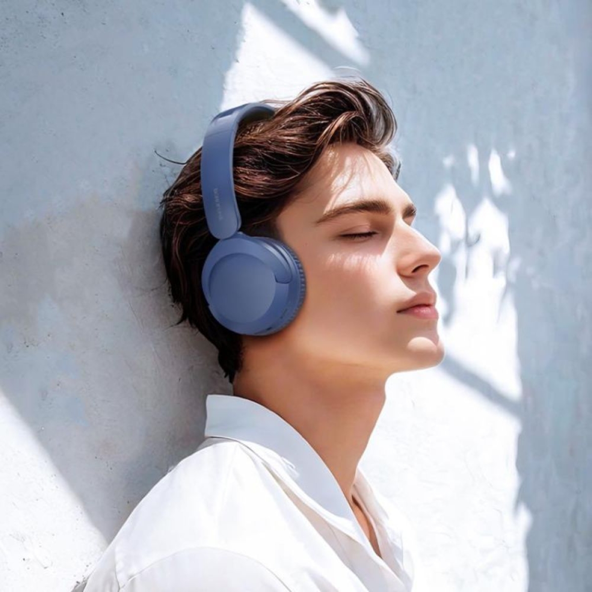 Borofone BO37 Aσύρματα Bluetooth On Ear Ακουστικά Μπλε