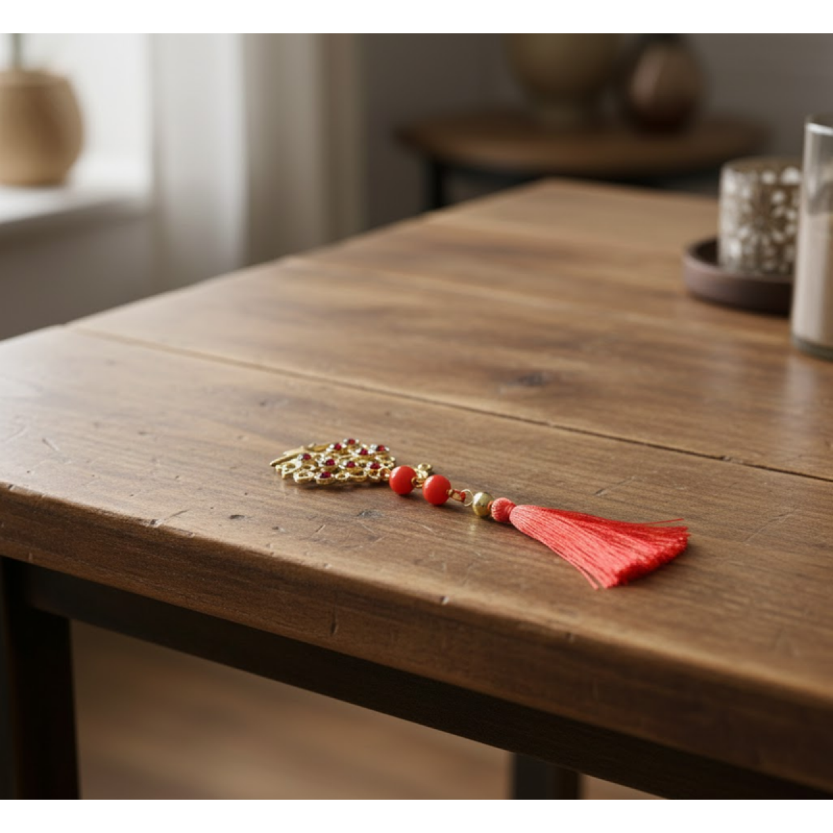 Χριστουγεννιάτικο Στολίδι Γούρι "Δέντρο" 19cm 86903 - Image 2