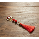 Χριστουγεννιάτικο Στολίδι Γούρι "Ματάκι" 19cm 86903 - Image 2