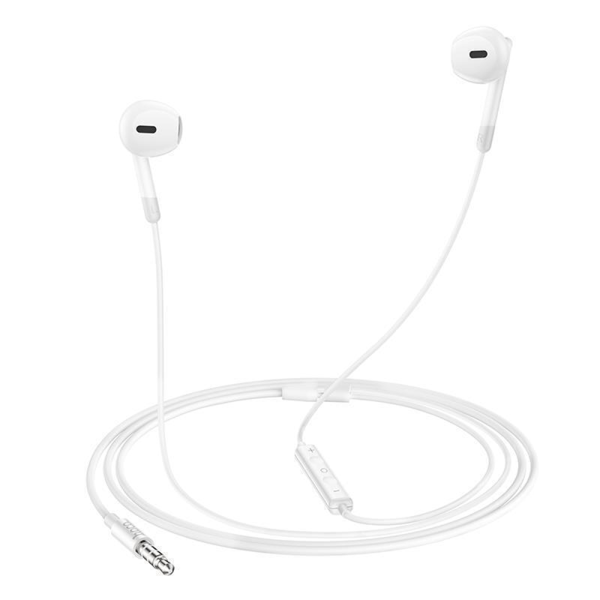 Ενσύρματα Ακουστικά με Βύσμα 3.5mm Jack Hoco M109 Λευκό - Image 2