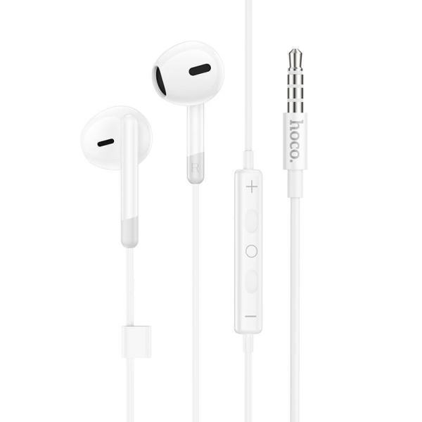 Ενσύρματα Ακουστικά με Βύσμα 3.5mm Jack Hoco M109 Λευκό