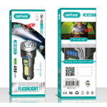 Επαναφορτιζόμενος Φακός LED 3W Με Πλευρικό Φως COB Aerbes AB-SD111