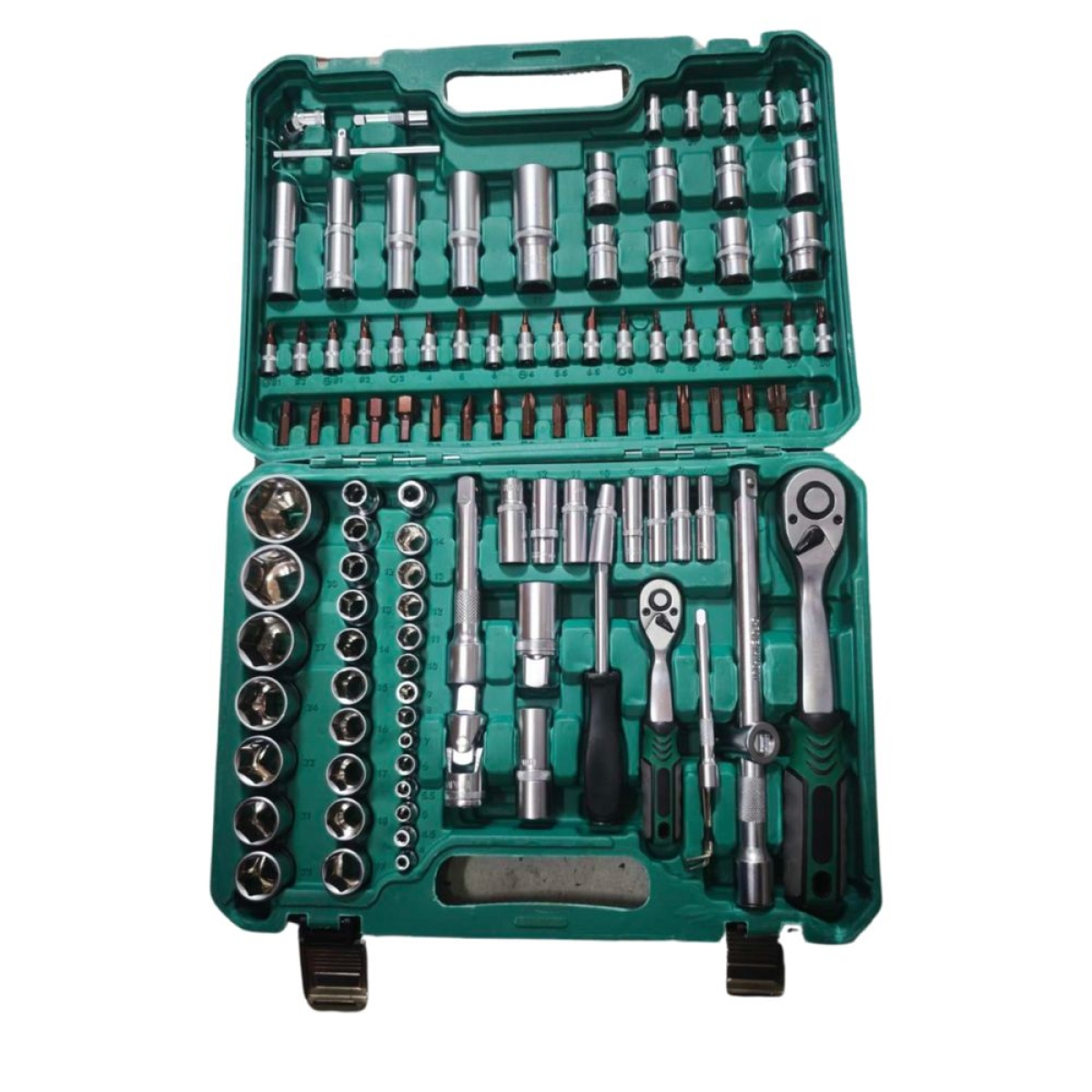 Επαγγελματική Καστάνια με Καρυδάκια 1\2″ & 1\4″ Σετ 108τμχ