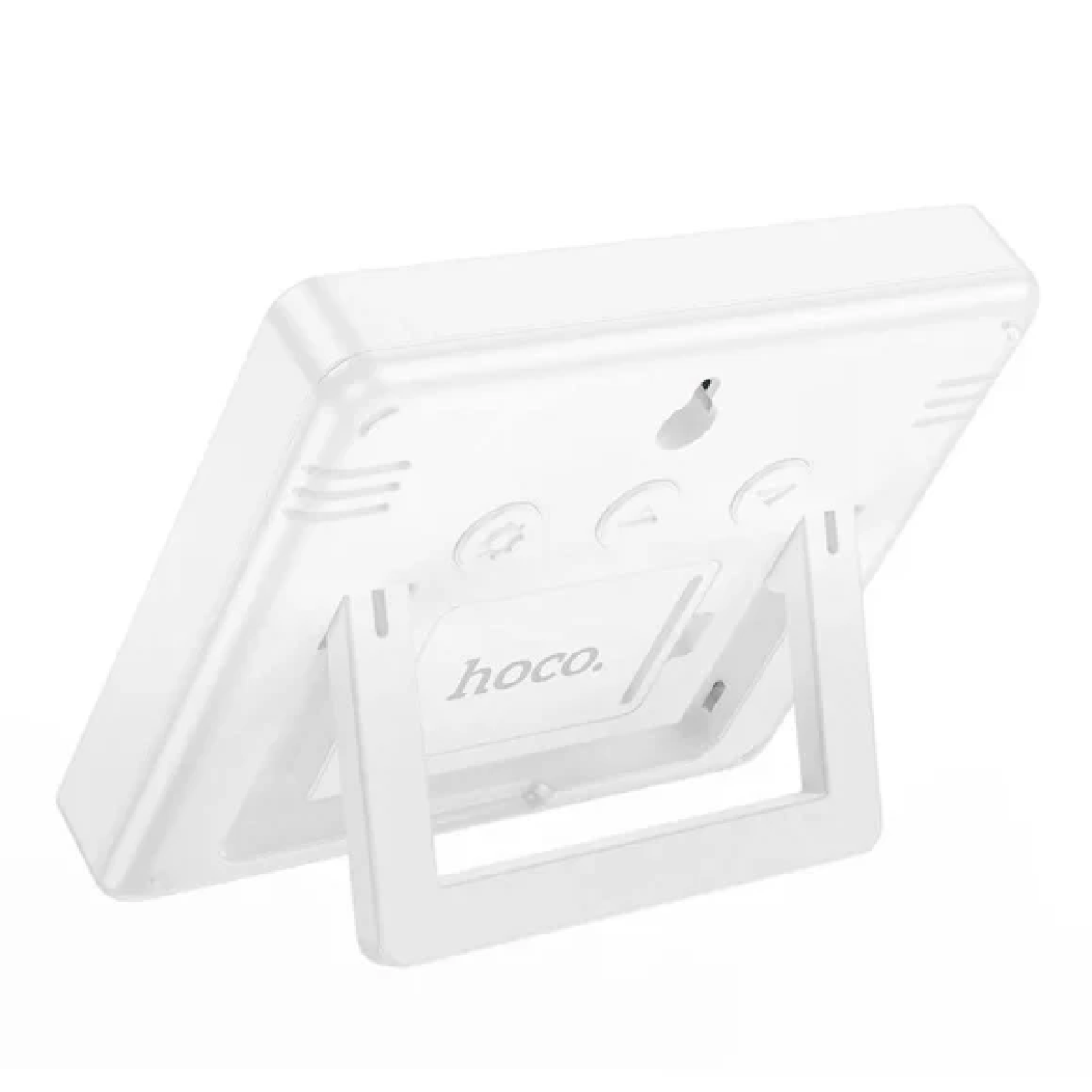 Εσωτερικό Ηλεκτρονικό Ρολόι με Θερμόμετρο & Υγρόμετρο Hoco HX41 – Λευκό - Image 2