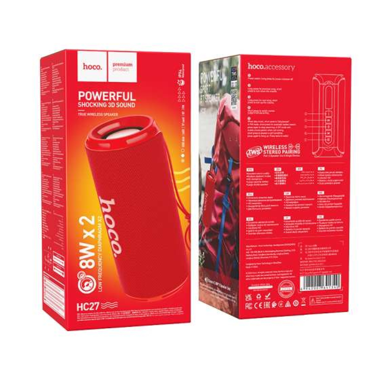 Φορητό Ασύρματο Ηχείο Bluetooth 16W Hoco HC27 - Image 4