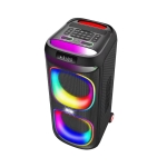 Φορητό Ηχείο Bluetooth 2x8'' 60W RGB με Ασύρματο Μικρόφωνο & Τηλεχειριστήριο KK-8212