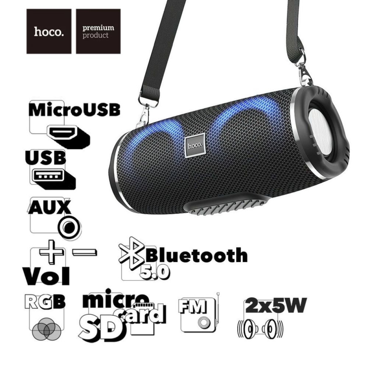 Φορητό Ηχείο Hoco HC12 10W