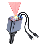 Φορτιστής Αυτοκινήτου 4 σε 1 Με LED Arrango AR61085