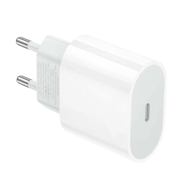 Φορτιστής Τοίχου BOROFONE BA100A PD 20W USB-C EU Plug