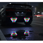 Φώτα Φρένων Πίσω Προφυλακτήρα LED 2τμχ – Rear Brake Flicker Lights W17919-1 - Image 2
