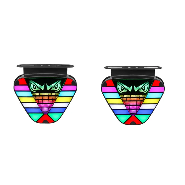 Φώτα Φρένων Πίσω Προφυλακτήρα LED 2τμχ – Rear Brake Flicker Lights W17919-1