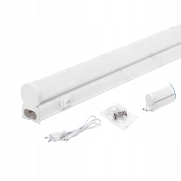 Γραμμικό Φωτιστικό LED με Διακόπτη 18W, 3000K, 1.2m
