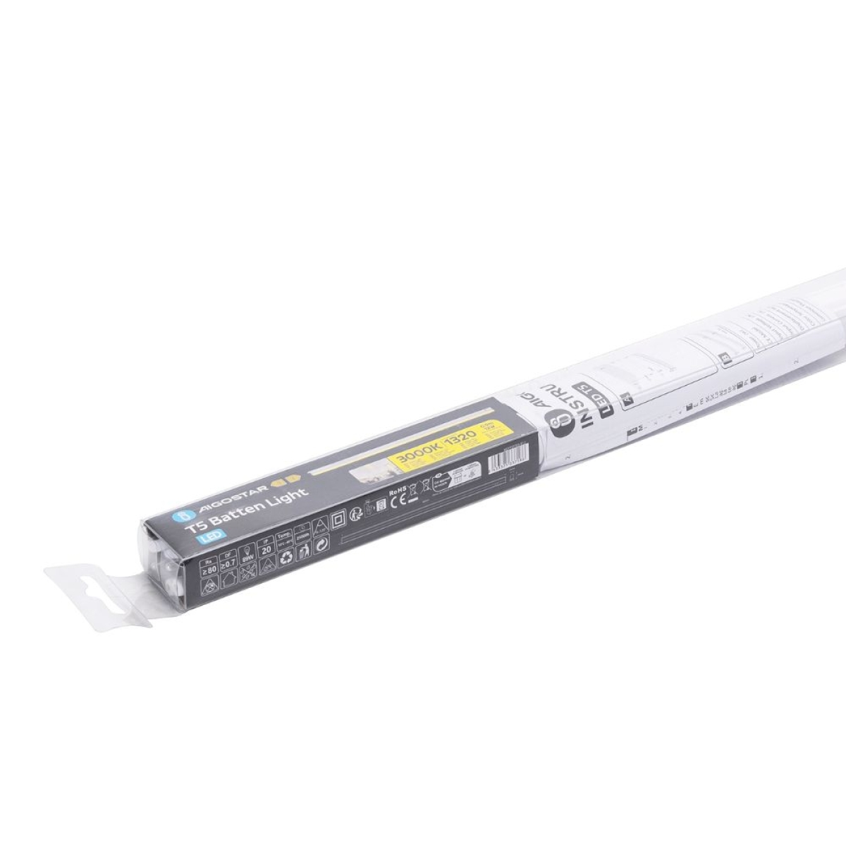 Γραμμικό LED Φωτιστικό T5 90cm – 12W / 3000K