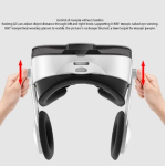 Γυαλιά Εικονικής Πραγματικότητας 3D Με Ενσωματωμένα Ακουστικά Και Τηλεχειριστήριο Andowl Q3F - Image 3