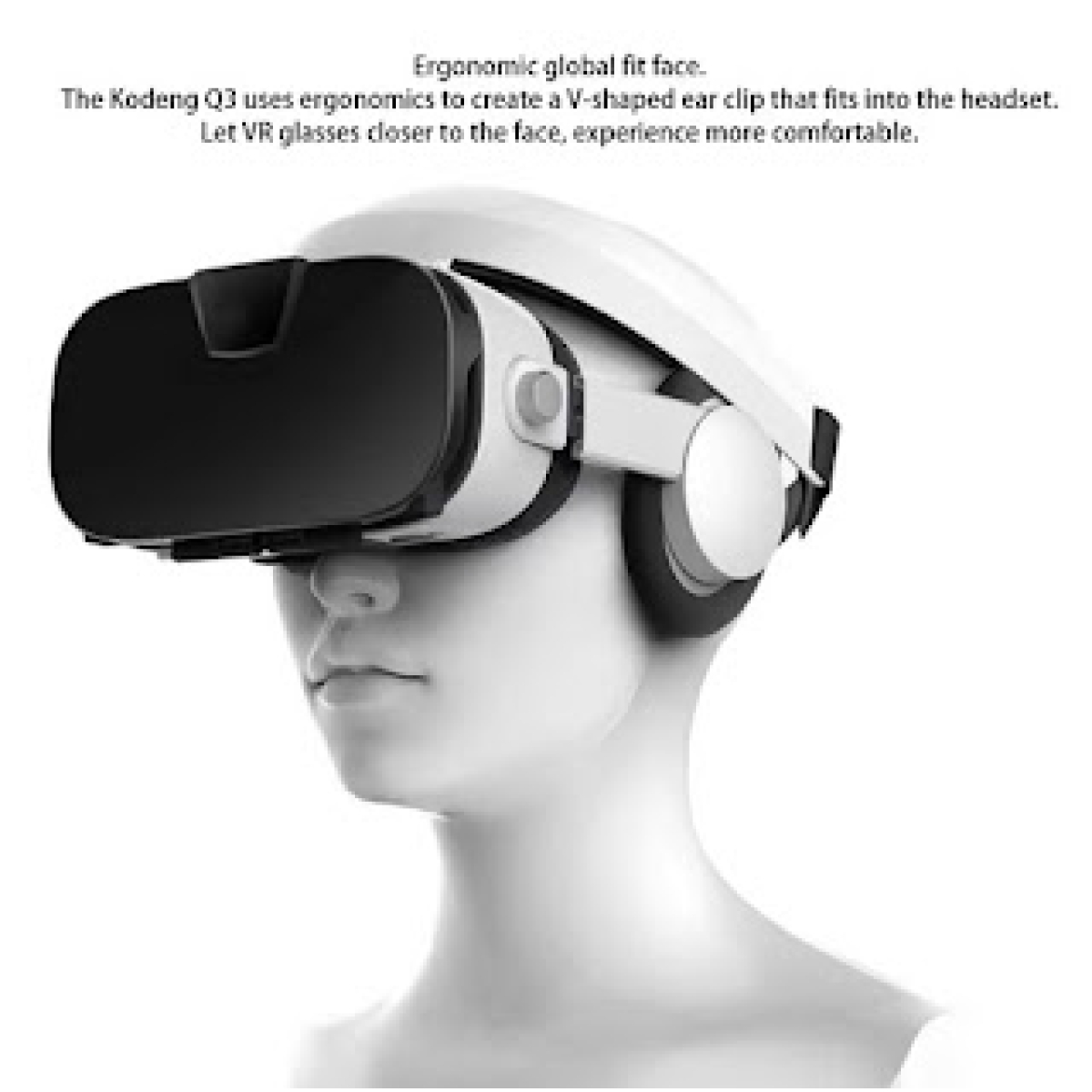 Γυαλιά Εικονικής Πραγματικότητας 3D Με Ενσωματωμένα Ακουστικά Και Τηλεχειριστήριο Andowl Q3F - Image 4