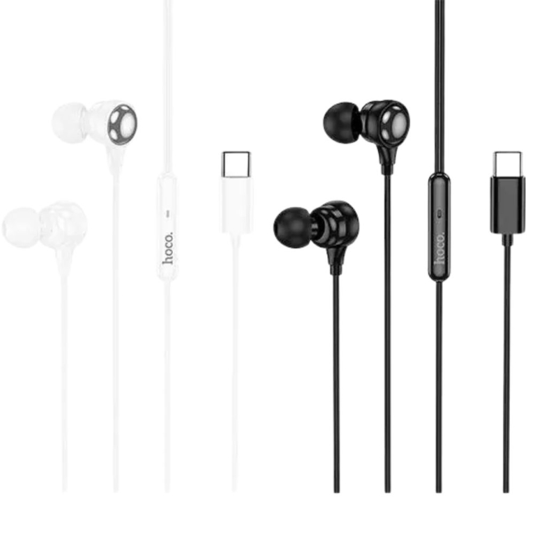 Hands Free Ακουστικά Hoco M116 Benevolent Stereo USB-C με Μικρόφωνο 1.2m