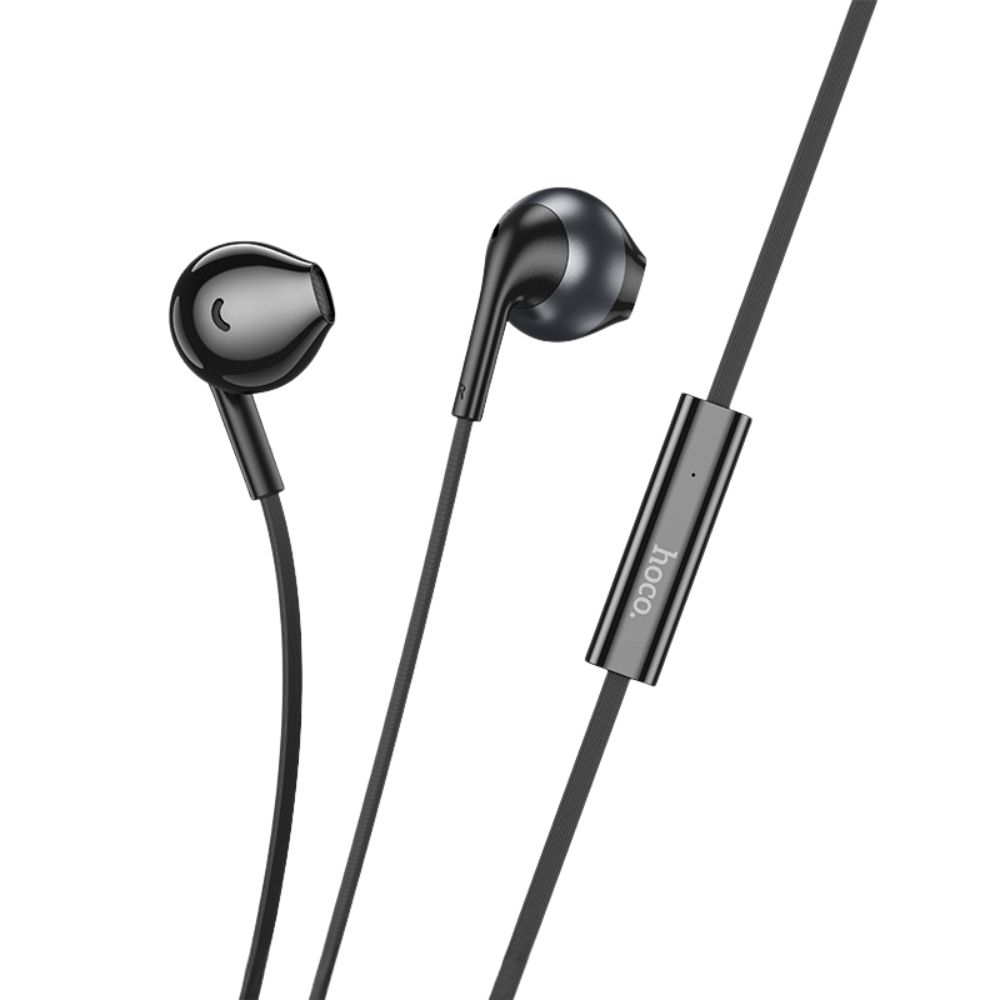 Hands Free Hoco M115 Sagacious Usb-C Ενσύρματα Ακουστικά Hi-Fi Stereo Με Μικρόφωνο 1.2M - Μαυρο