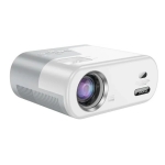 Hoco DT2 Projector HD με Wi-Fi Λευκός