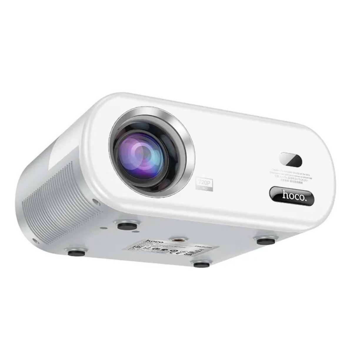 Hoco DT2 Projector HD με Wi-Fi Λευκός