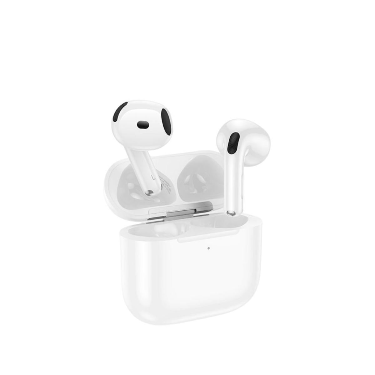 Hoco EW84 Earbud Bluetooth Handsfree Ακουστικά με Αντοχή στον Ιδρώτα και Θήκη Φόρτισης Λευκά
