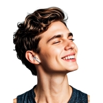 Hoco EW84 Earbud Bluetooth Handsfree Ακουστικά με Αντοχή στον Ιδρώτα και Θήκη Φόρτισης Λευκά