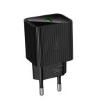 Hoco Φορτιστής με Θύρες USB-C, USB-A Χωρίς Καλώδιο 30W Μαύρος CS84A