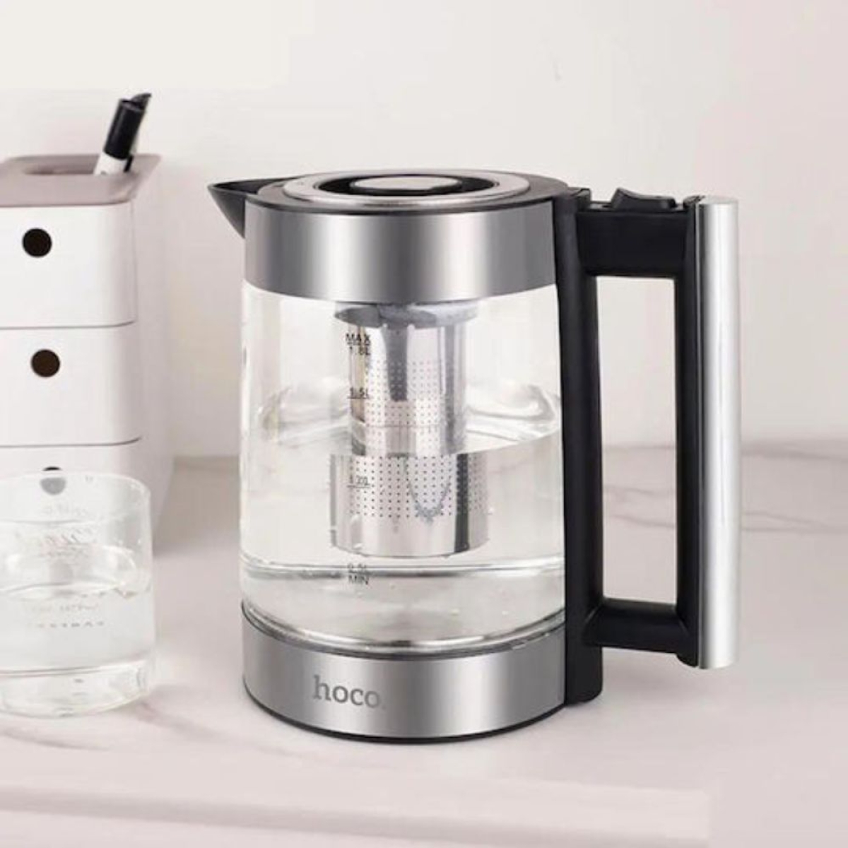 Hoco HA01A Βραστήρας 1.8lt 1000W Γκρι
