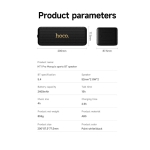 Hoco HT1 Pro Max Marqouis Sport Ηχείο Bluetooth 16W με Ραδιόφωνο