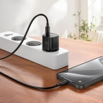Hoco N66 35W Φορτιστής με Θύρα USB-C PD+QC 3.0 Λευκό