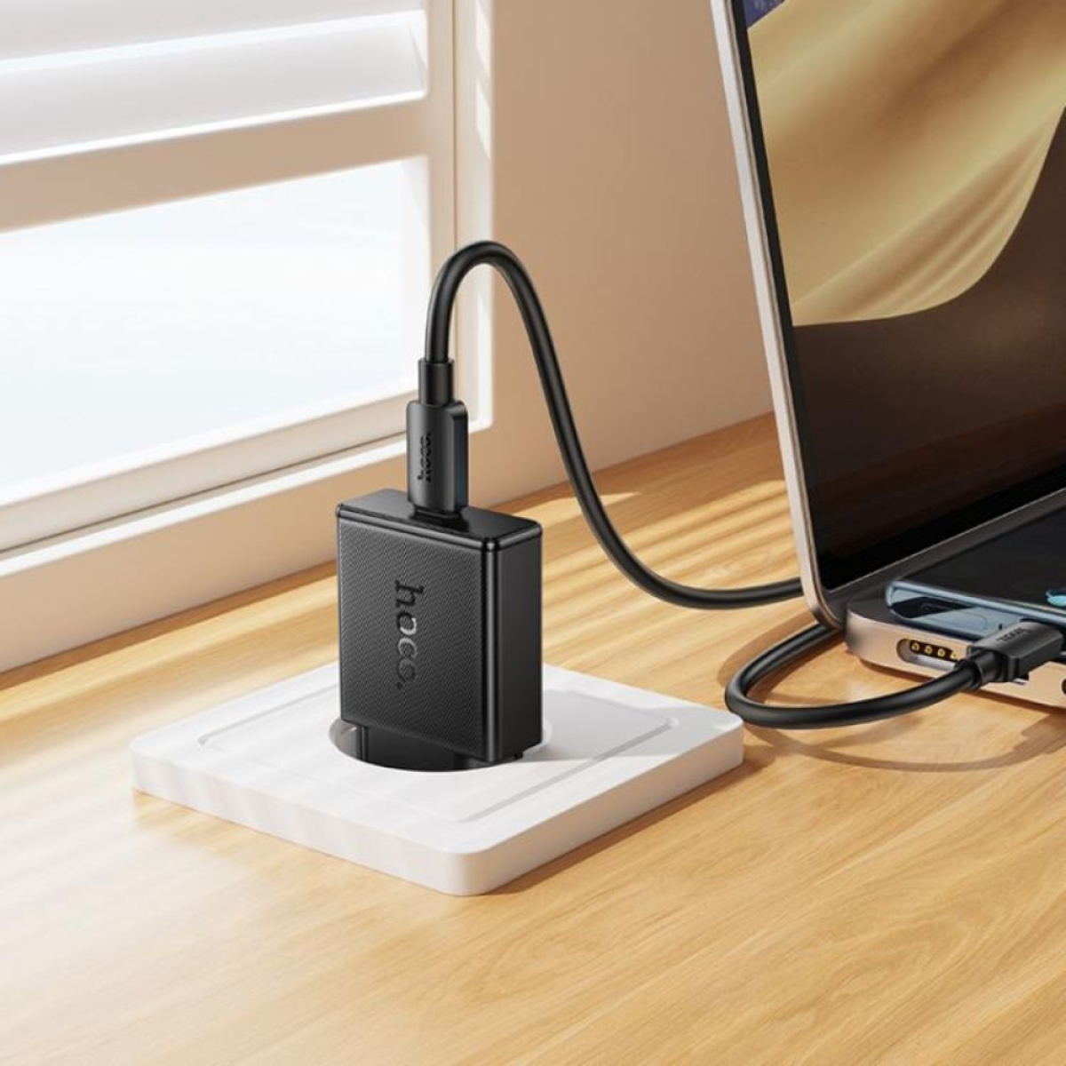 Hoco N74 25W Φορτιστής με Θύρα USB-C PD+QC 3.0