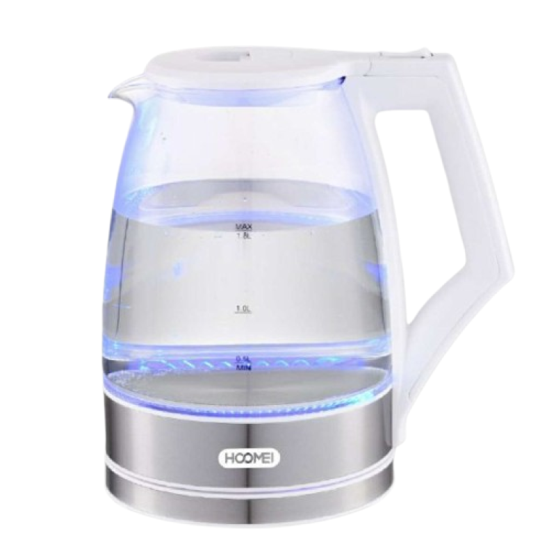 Ηλεκτρικός Βραστήρας 1.8L 2200W Με Led Φωτισμό Hoomei Hm-5589S