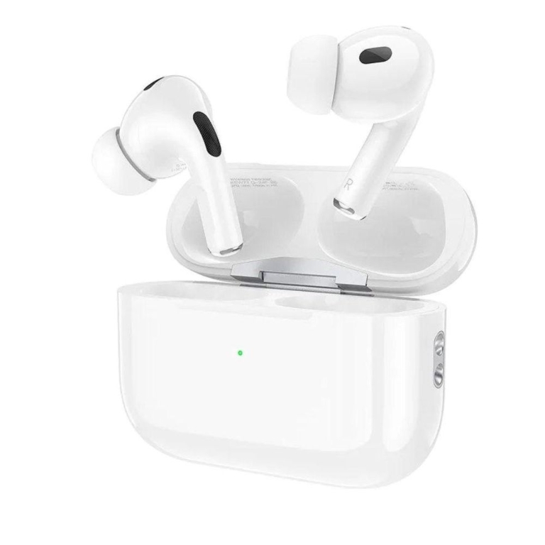 In-ear Bluetooth Handsfree Ακουστικά με Θήκη Φόρτισης Λευκά – Hoco EW77