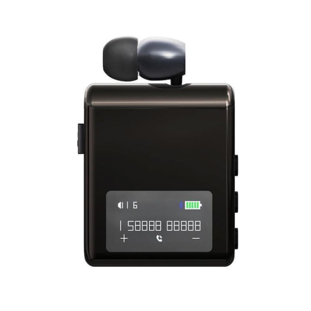 In-Ear Bluetooth Handsfree Ακουστικό Πέτου K89 - Μαυρο