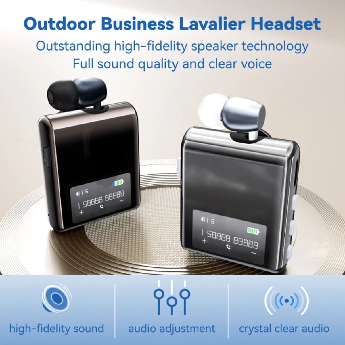 In-ear Bluetooth Handsfree Ακουστικό Πέτου K89