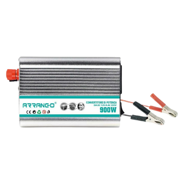 Inverter αυτοκινήτου 900W DC 12V to AC 220V Arrango AP76594