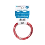 Καλώδιο ηχείων Aigostar 2X0,75mm² 5m - Μαύρο/Κόκκινο 70350